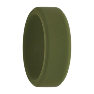 Performance 8mm Flat Khaki Silicone Ring