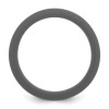 dark grey silicone rings for men