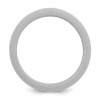 Silver silicone rings for men