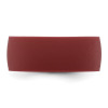 Burgundy silicone wedding bands for men