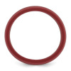 Burgundy silicone wedding bands for men