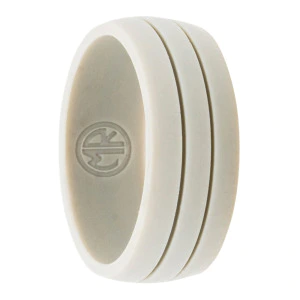 Light Grey Silicone Ring