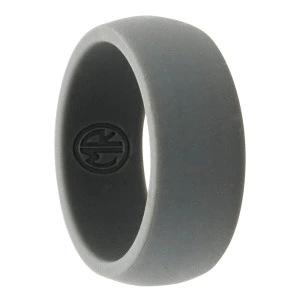 Dark Grey Silicone Ring