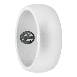 Silver Silicone Ring