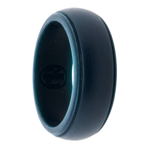 Navy Silicone Ring
