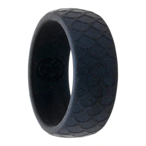 Navy Silicone Ring