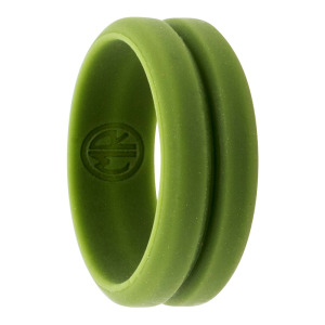 green silicone ring