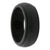 black Celtic silicone ring