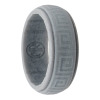 silver Celtic silicone ring