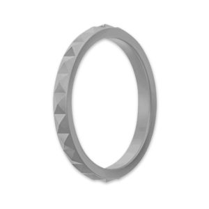 Grey Stackable Silicone Rings Australia