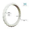 Tangle 3mm stackable silicone ring detail