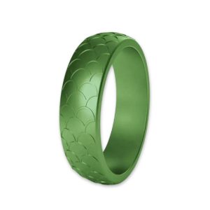 Peridot Green Silicone Rings Australia