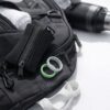 Neoprene Ring Clip On Pouch with Zip