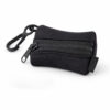 Neoprene Ring Clip On Pouch with Zip