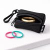 Neoprene Ring Clip On Pouch with Zip