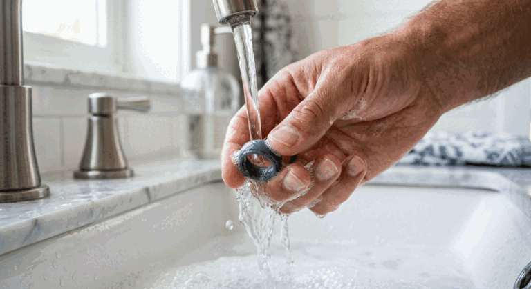 How to Clean and Care for Your Silicone Ring — Complete Guide for Active Men