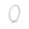 Bubble Thin Supernova Blue Stackable Women's Silicone Ring