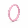 Bubble Thin Supernova Peach Stackable Women's Silicone Ring