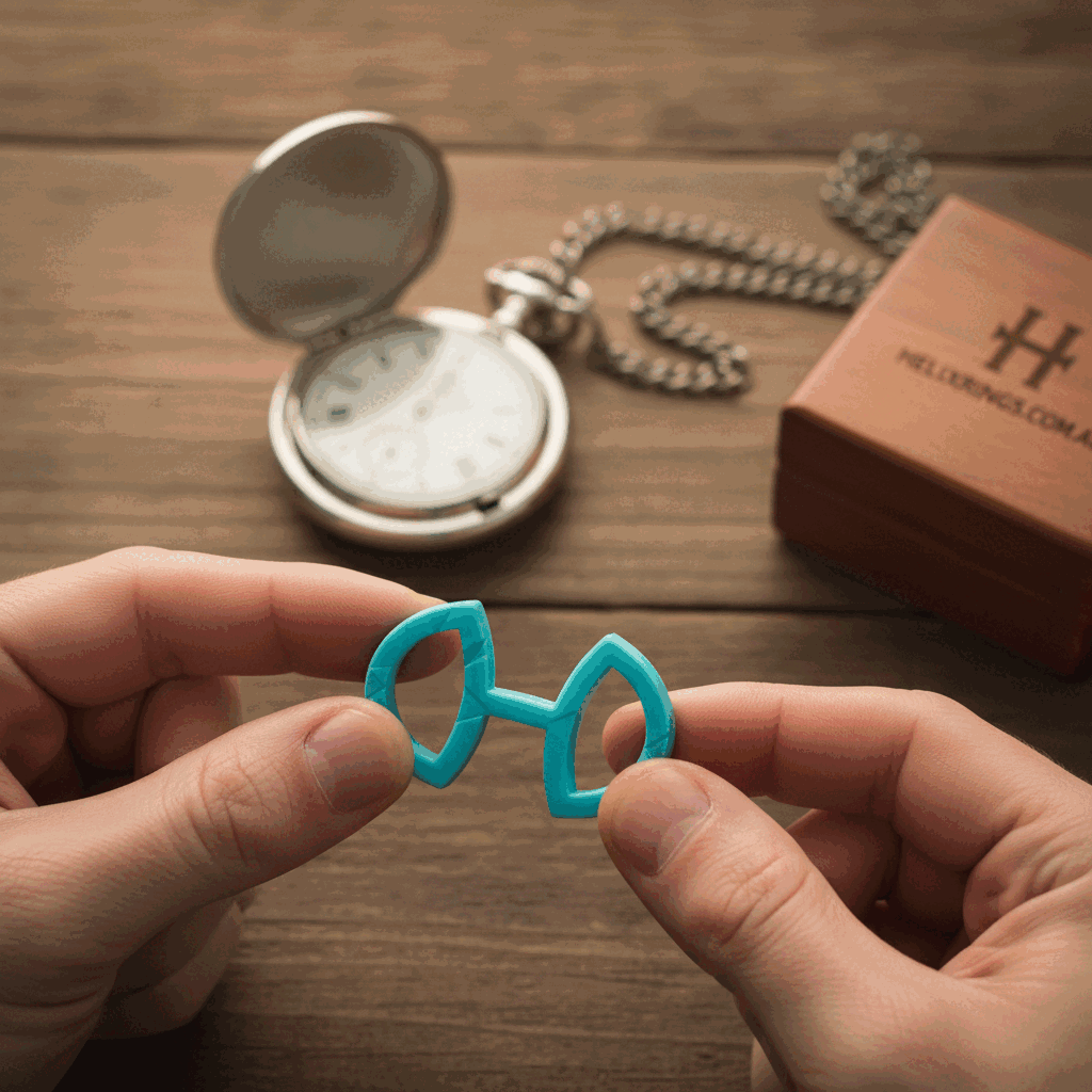Mid-article supporting image of a person handling or selecting a silicone ring stretching out for helixrings.com.au. Focus on choosing the right size and style.