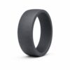 9mm Legend Dark Grey Men's Silicone Ring for Helix