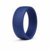 9mm Legend Navy Men's Silicone Ring for Helix