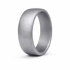 9mm Legend Silver Men's Silicone Ring for Helix