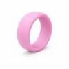 Neon 6mm Pink Unisex Silicone Ring for Helix