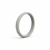 Prism Thin Grey Stackable Women's Silicone Ring