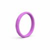 Prism Thin Purple Stackable Women's Silicone Ring