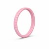 Tetra Thin Blush Pink Women's Silicone Ring
