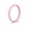Tetra Thin Pink Speckle Women's Silicone Ring