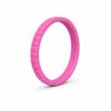 Tetra Thin Pink Women's Silicone Ring