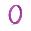 Tetra Thin Purple Women's Silicone Ring
