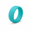 Urban 8mm Aqua Silicone Ring