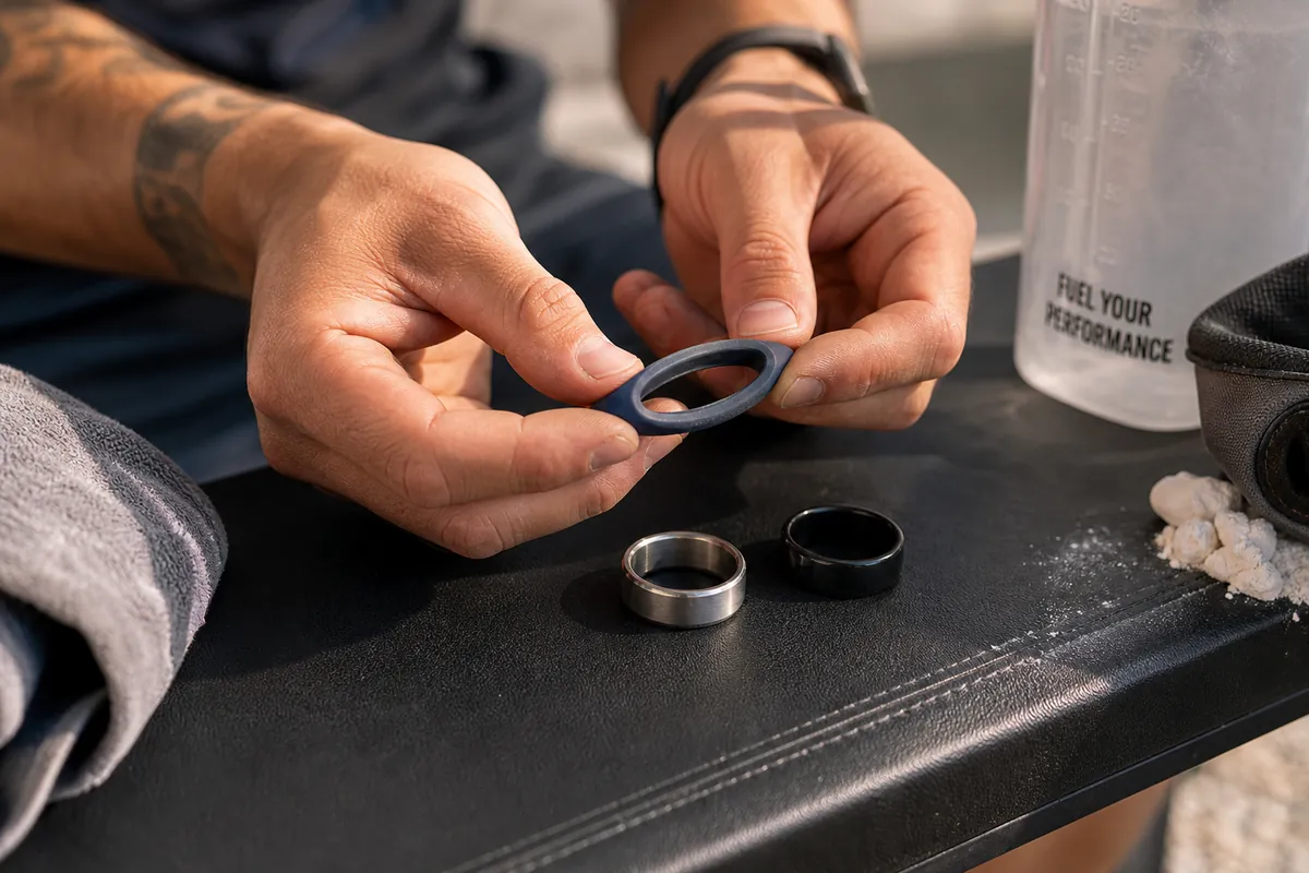 Choosing a silicone performance ring suited to an active lifestyle